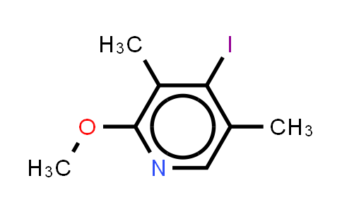 CAS No. 1429510-63-3, 4-iodo-2-methoxy-3,5-dimethyl-pyridine