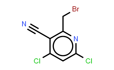 CAS No. 1589541-02-5, 2-(bromomethyl)-4,6-dichloro-pyridine-3-carbonitrile