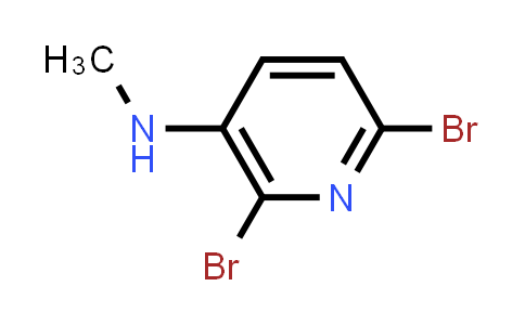 CAS No. 84539-50-4, 2,6-dibromo-N-methyl-pyridin-3-amine