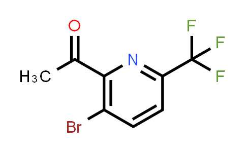 CAS No. 2384823-77-0, 1-[3-bromo-6-(trifluoromethyl)pyridin-2-yl]ethan-1-one