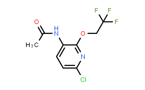DY860480 | 1869058-25-2 | N-[6-chloro-2-(2,2,2-trifluoroethoxy)-3-pyridyl]acetamide
