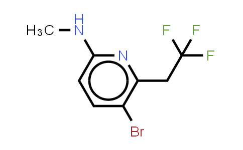 CAS No. 2306270-80-2, 5-bromo-N-methyl-6-(2,2,2-trifluoroethyl)pyridin-2-amine