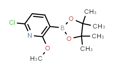 DY860486 | 741709-68-2 | 6-chloro-2-methoxy-3-(4,4,5,5-tetramethyl-1,3,2-dioxaborolan-2-yl)pyridine