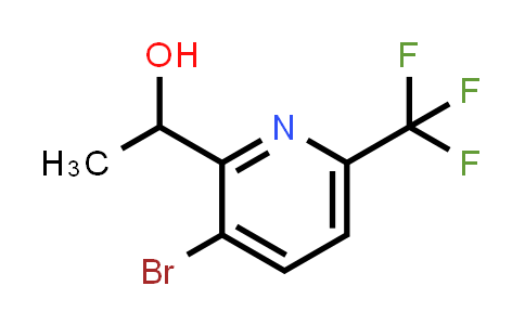 CAS No. 2940947-28-2, 1-[3-bromo-6-(trifluoromethyl)-2-pyridyl]ethanol