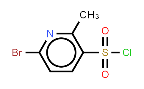 CAS No. 1596954-10-7, 6-bromo-2-methyl-pyridine-3-sulfonyl chloride