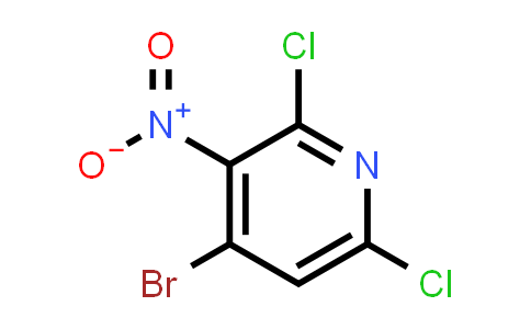 CAS No. 1807697-58-0, 4-bromo-2,6-dichloro-3-nitro-pyridine