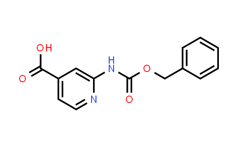 CAS No. 778602-46-3, 2-{[(benzyloxy)carbonyl]amino}pyridine-4-carboxylic acid