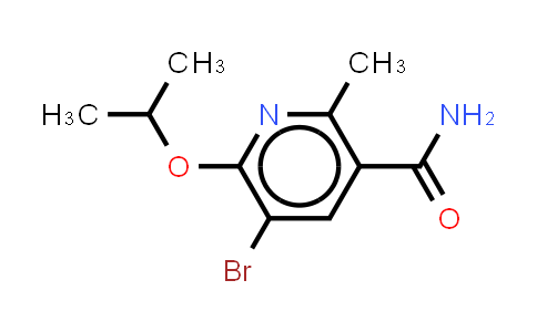 CAS No. 2091478-34-9, 5-bromo-6-isopropoxy-2-methyl-pyridine-3-carboxamide