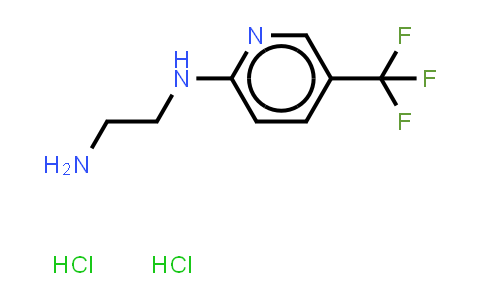 CAS No. 1170432-85-5, N1-[5-(trifluoromethyl)pyridin-2-yl]ethane-1,2-diamine dihydrochloride