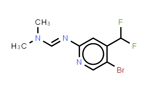 CAS No. 1927858-79-4, (E)-N'-[5-bromo-4-(difluoromethyl)pyridin-2-yl]-N,N-dimethylmethanimidamide