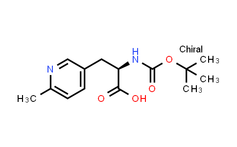 DY860544 | 1992860-86-2 | (2R)-2-(tert-butoxycarbonylamino)-3-(6-methyl-3-pyridyl)propanoic acid