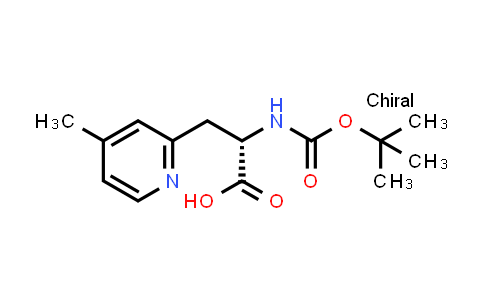 CAS No. 2349624-56-0, (2S)-2-(tert-butoxycarbonylamino)-3-(4-methyl-2-pyridyl)propanoic acid