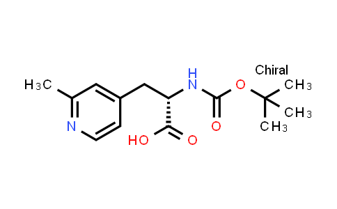 CAS No. 1379873-77-4, (2S)-2-(tert-butoxycarbonylamino)-3-(2-methyl-4-pyridyl)propanoic acid