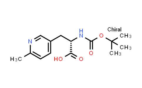 CAS No. 1992820-29-7, (2S)-2-(tert-butoxycarbonylamino)-3-(6-methyl-3-pyridyl)propanoic acid