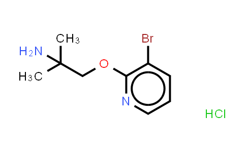 CAS No. 1423032-07-8, 1-[(3-bromo-2-pyridyl)oxy]-2-methyl-propan-2-amine;hydrochloride