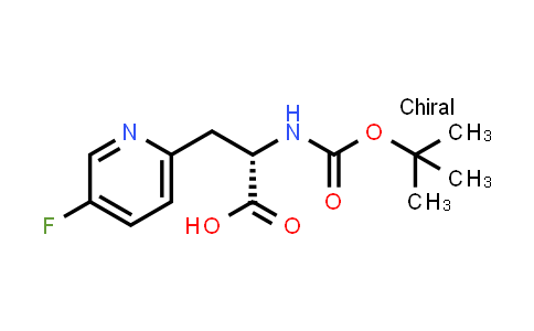 CAS No. 2144904-01-6, (2S)-2-(tert-butoxycarbonylamino)-3-(5-fluoro-2-pyridyl)propanoic acid