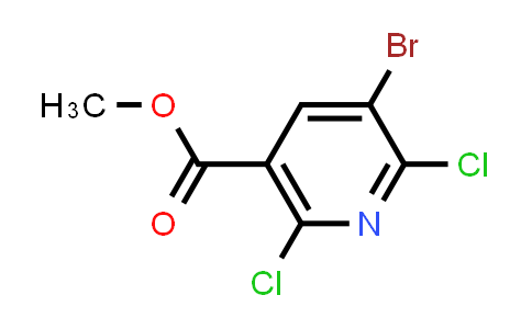 CAS No. 1823373-59-6, methyl 5-bromo-2,6-dichloropyridine-3-carboxylate