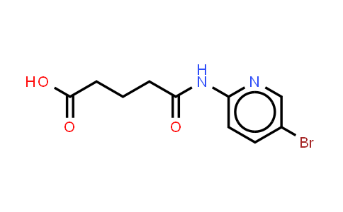 CAS No. 333304-99-7, 4-[(5-bromopyridin-2-yl)carbamoyl]butanoic acid