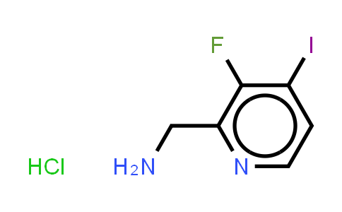 CAS No. 2306272-80-8, (3-fluoro-4-iodo-2-pyridyl)methanamine;hydrochloride
