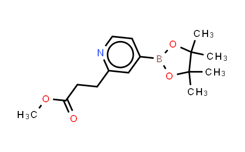 DY860587 | 2659313-55-8 | methyl 3-[4-(4,4,5,5-tetramethyl-1,3,2-dioxaborolan-2-yl)-2-pyridyl]propanoate