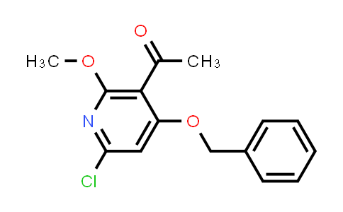CAS No. 2098196-03-1, 1-[4-(benzyloxy)-6-chloro-2-methoxypyridin-3-yl]ethan-1-one