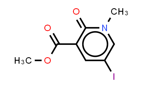 CAS No. 1021450-82-7, methyl 5-iodo-1-methyl-2-oxo-pyridine-3-carboxylate