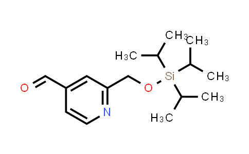 CAS No. 2294972-75-9, 2-(triisopropylsilyloxymethyl)pyridine-4-carbaldehyde