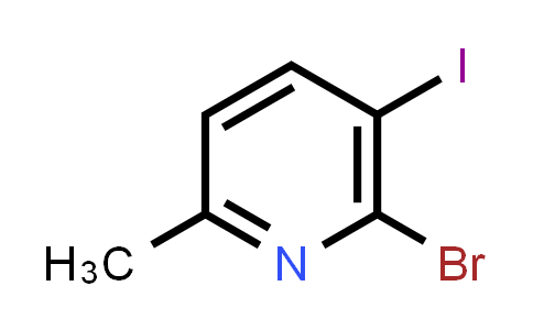 CAS No. 1227579-03-4, Pyridine, 2-bromo-3-iodo-6-methyl-2-bromo-3-iodo-6-methylpyridine
