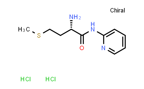 CAS No. 1423040-81-6, (2S)-2-amino-4-(methylsulfanyl)-N-(pyridin-2-yl)butanamide dihydrochloride