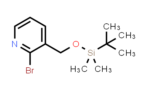 CAS No. 524019-50-9, 2-bromo-3-{[(tert-butyldimethylsilyl)oxy]methyl}pyridine