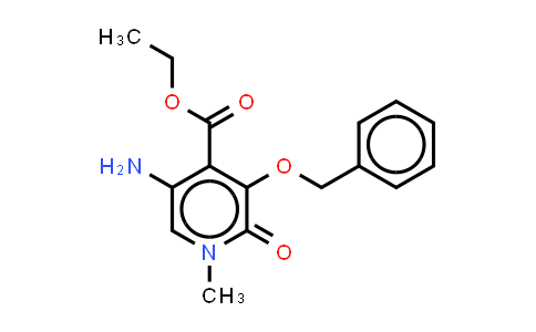 CAS No. 2306265-40-5, ethyl 5-amino-3-benzyloxy-1-methyl-2-oxo-pyridine-4-carboxylate