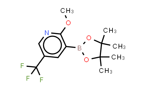 CAS No. 2096330-00-4, 2-methoxy-3-(tetramethyl-1,3,2-dioxaborolan-2-yl)-5-(trifluoromethyl)pyridine