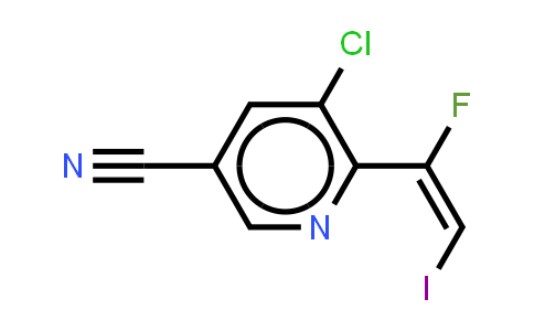 CAS No. 2306281-21-8, 5-chloro-6-[(E)-1-fluoro-2-iodo-vinyl]pyridine-3-carbonitrile