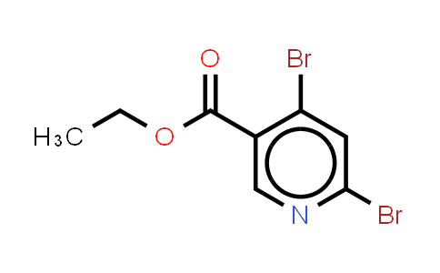 CAS No. 1261269-75-3, ethyl 4,6-dibromopyridine-3-carboxylate