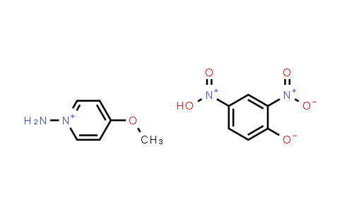 CAS No. 877994-05-3, 4-[hydroxy(oxo)ammonio]-2-nitro-phenolate;4-methoxypyridin-1-ium-1-amine
