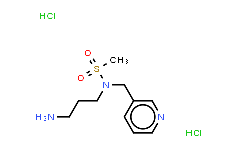 CAS No. 1172233-43-0, N-(3-aminopropyl)-N-[(pyridin-3-yl)methyl]methanesulfonamide dihydrochloride