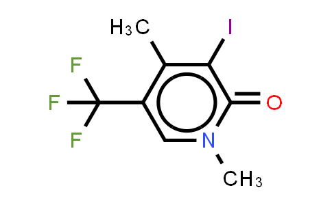 CAS No. 2417310-14-4, 3-iodo-1,4-dimethyl-5-(trifluoromethyl)pyridin-2-one