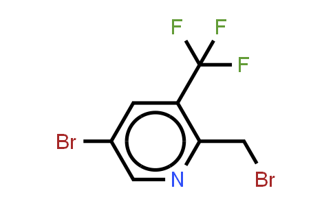 CAS No. 1227585-37-6, 5-bromo-2-(bromomethyl)-3-(trifluoromethyl)pyridine