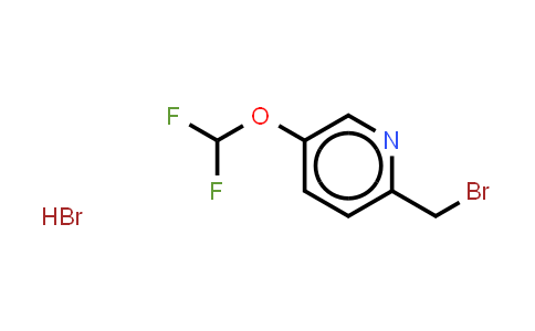 CAS No. 1637310-95-2, 2-(bromomethyl)-5-(difluoromethoxy)pyridine;hydrobromide