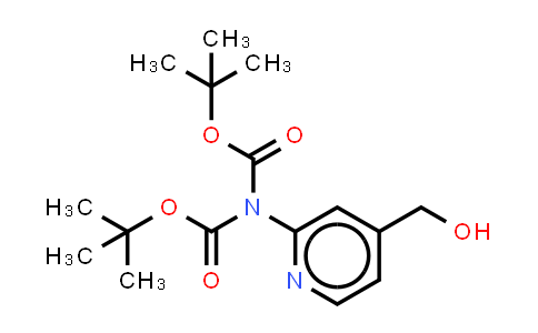 CAS No. 2250410-78-5, tert-butyl N-tert-butoxycarbonyl-N-[4-(hydroxymethyl)-2-pyridyl]carbamate