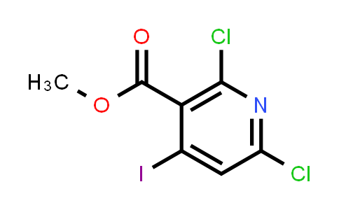 CAS No. 1309866-40-7, methyl 2,6-dichloro-4-iodopyridine-3-carboxylate