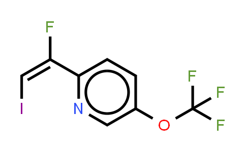 DY860671 | 2306281-23-0 | 2-[(E)-1-fluoro-2-iodo-vinyl]-5-(trifluoromethoxy)pyridine