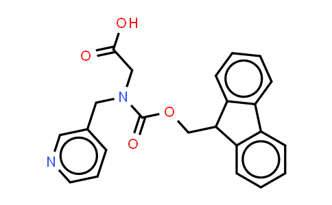 CAS No. 258332-47-7, 2-[9H-fluoren-9-ylmethoxycarbonyl(3-pyridylmethyl)amino]acetic acid