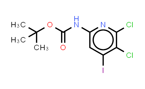 CAS No. 1801693-97-9, tert-butyl N-(5,6-dichloro-4-iodo-2-pyridyl)carbamate