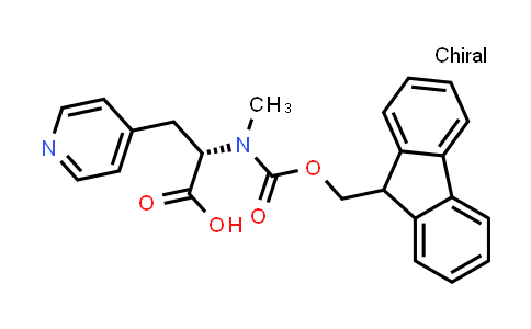 MC860697 | 2381854-90-4 | (2S)-2-({[(9H-fluoren-9-yl)methoxy]carbonyl}(methyl)amino)-3-(pyridin-4-yl)propanoic acid