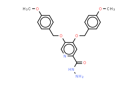 DY860699 | 161188-00-7 | 4,5-bis[(4-methoxyphenyl)methoxy]pyridine-2-carbohydrazide