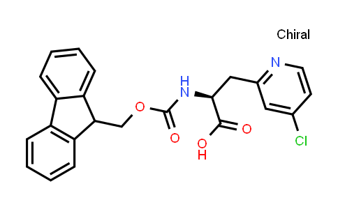 DY860701 | 2350007-37-1 | (2S)-3-(4-chloro-2-pyridyl)-2-(9H-fluoren-9-ylmethoxycarbonylamino)propanoic acid