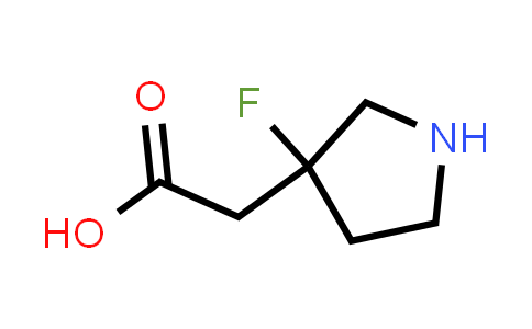 MC860732 | 1781297-14-0 | 2-(3-fluoropyrrolidin-3-yl)acetic acid