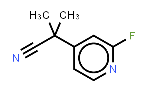 1256585-40-6 | 2-(2-fluoro-4-pyridyl)-2-methyl-propanenitrile