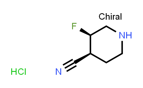 2940871-70-3 | cis-3-fluoropiperidine-4-carbonitrile;hydrochloride